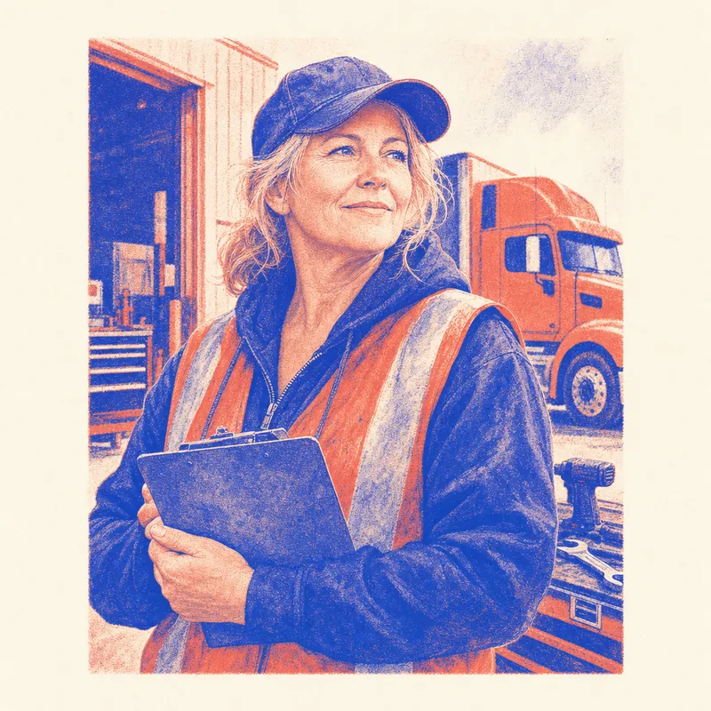 Truck Driver hiring process template